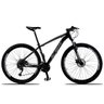 Bicicleta 29 KSW 27v Câmbio Shimano Alívio Disco Hidráulico Suspensão com Trava Pto/Vrm 21 - 13
