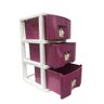 Gaveteiro Multiuso Roxo - 1