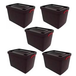 Kit 5 Caixas Organizadoras 95L - 1