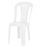 Cadeira Plástica Bistrô Branca - 2