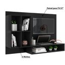 Ver imagem 3 de Bancada de Estudo Suspensa Show com Painel para TV - Preto