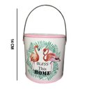 Ver imagem 3 de Vaso Decorativo em Cerâmica com Alça Branco 14cm - D'Rossi