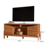 Rack Bancada Charlotte 1.65 Cinamomo Mel para Tv até 70” - Mobler - 4