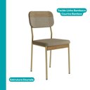 Ver imagem 5 de Conjunto Sala de Jantar 4 Cadeiras Anne Carraro Carvalho Dourado