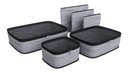 Ver imagem 4 de Kit Organizador Viagem 6 Peças Euro Home Original Closet - Cinza
