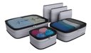 Ver imagem 2 de Kit Organizador Viagem 6 Peças Euro Home Original Closet - Cinza