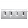Adaptador Hub USB Mais Mania 4 x USB 2.0 Acabamento Alumínio - 2