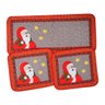 Jogo de Tapetes Patchwork Cozinha Natal Noel Estrela - 1