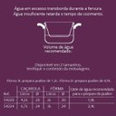 Ver imagem 3 de Conjunto para Banho Maria 24cm 2 Peças Versátil Multiflon