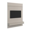 Ver imagem 2 de Painel Oslo Frisado para Tv até 75 Polegadas Off White - Lukaliam Móveis