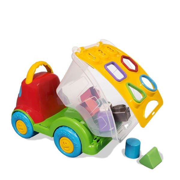 Caminhão Dino Sabidinho Brinquedo Didático - Cardoso Toys - 2