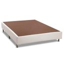 Ver imagem 1 de Cama Box Base Casal Universal Courano White (138x188x30) - Ortobom