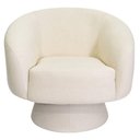 Ver imagem 6 de Poltrona Decorativa Liz Base Fixa Bouclé Off White - Nexta Casa