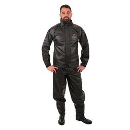 Conjunto Motoqueiro Bravo com Gola PVC Preto P - Pioneira, Tamanho: P - 1