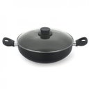 Ver imagem 1 de Panela Wok Antiaderente com Tampa Vidro 4,5L Gourmet Multiflon