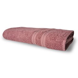 Jogo 2 Toalhas Itália Soft 1 Banho 1 Rosto Grossa 100% Algodão 430g/m² - Rosê - 2