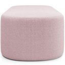 Ver imagem 7 de Puff Decorativo Orgânico para Living Quarto 140cm Doha W01 Bouclê Rose - Lyam Decor