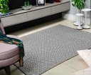 Ver imagem 1 de Tapete Sala Quarto Cinza 1,40 x 2,00 Pratik des 05 Antider.
