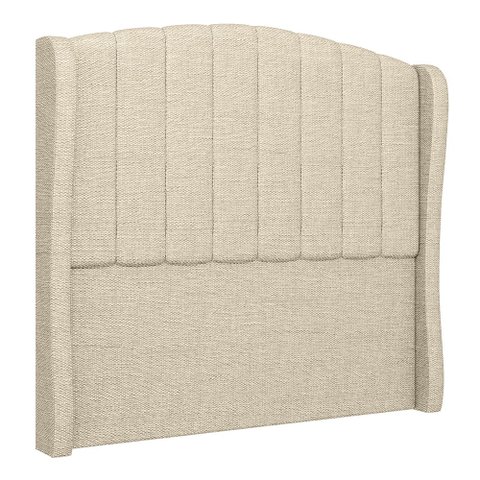Cabeceira Casal Cama Box 140cm Glenda I02 Linho Bege - Mpozenato
