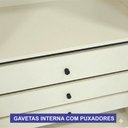 Ver imagem 3 de Dormitorio Casal Espelho 2PÇS 6 Portas Mirage - Arbo Design