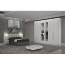 Ver imagem 1 de Dormitorio Casal Espelho 2PÇS 6 Portas Mirage - Arbo Design
