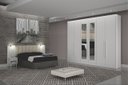 Ver imagem 1 de Dormitorio Casal Espelho 2PÇS 6 Portas Mirage - Arbo Design