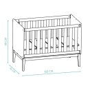 Ver imagem 7 de Quarto de Bebê Berço Mini Cama + Cômoda 6 Gavetas Classic Cinza Madeira Natural