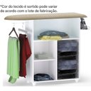 Ver imagem 5 de Tabua De Passar Roupas 1 Porta Mariana Branco Preto REAJL Moveis