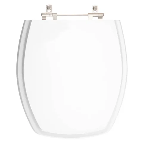 Assento Sanitário Acrílico Thema Branco para vaso Incepa