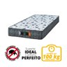 Colchão Solteiro Comfort Prime de Espuma Semi Ortopédico Extra Firme Cinza até 100kg - 4