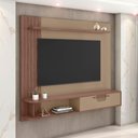 Ver imagem 2 de Painel Suspenso Jeri Sala Tv até 65 Polegadas 1 Porta Freijo/fendi