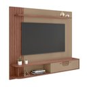 Ver imagem 1 de Painel Suspenso Jeri Sala Tv até 65 Polegadas 1 Porta Freijo/fendi