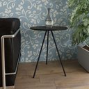 Ver imagem 1 de Mesa Lateral Gabriela Wood Preto - Cor: Preto