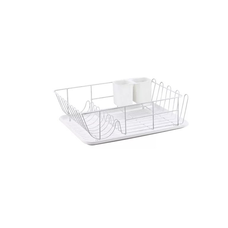 Escorredor de Louças Hanover com Bandeja - Jolitex - Branco
