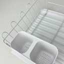 Ver imagem 3 de Escorredor de Louças Hanover com Bandeja - Jolitex - Branco