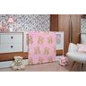 Cobertor Microfibra Toque de Seda Baby Flannel Tricot Rosa - Etruria - 1