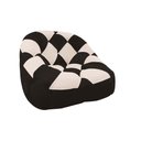 Ver imagem 1 de Poltrona Paloma Escritório Sala Pé Plástico Suede Marrom e Suede Bege - Dominic Decor