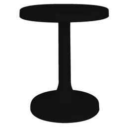 Mesa Redonda Paraná 60cm Preta - 1