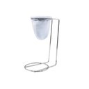 Ver imagem 2 de Kit Café Gourmet Xícara Pires Esmaltada Azul e Mini Coador e Suporte Panache