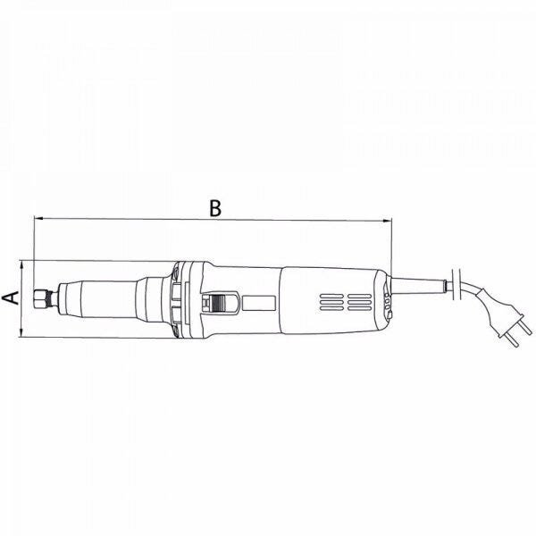 Retificadeira Reta 500W 220V Tramontina - 2