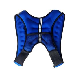 Colete de Peso Para Exercicios MD Buddy MD1656 5KG Azul - 3