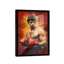 Ver imagem 1 de Quadro Rocky Balboa Pintura -- Br Artes