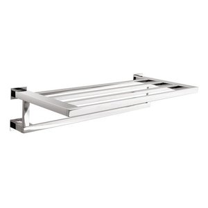 Toalheiro Rack 50 Cm Inox - Kromus Rt0308-50
