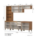 Ver imagem 4 de Cozinha Modulada Completa 6 Peças com Torre Quente 1 Forno Venaly