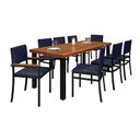 Ver imagem 2 de Conjunto para Área Gourmet 8 Cadeiras 2,0x0,90m - Athenas - Paonanda Decor