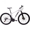 Ver imagem 1 de Bicicleta Aro 29 Ksw Xlt 24v Freio a Disco Suspensão Mountain Bike Alumínio Branco 17
