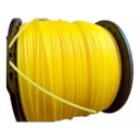 Ver imagem 3 de Bobina Fio Nylon Duraline P/ Roçadeira 3mm Redondo 2,270 Kg 280 Mts Cor Amarelo