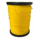 Ver imagem 2 de Bobina Fio Nylon Duraline P/ Roçadeira 3mm Redondo 2,270 Kg 280 Mts Cor Amarelo