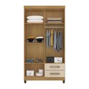 Ver imagem 3 de Guarda Roupa 4 Pts C- Multiuso e Cômoda 5 Gvtscarvalho Off White