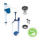 Ver imagem 2 de Kit Comp. Entrada Ajust. Eco e Saida Soft Touch Acion. Sup . P/cx Acoplada C/ Ved Borr.expandida